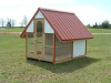 6x9 Rustic Red / Brilliant White